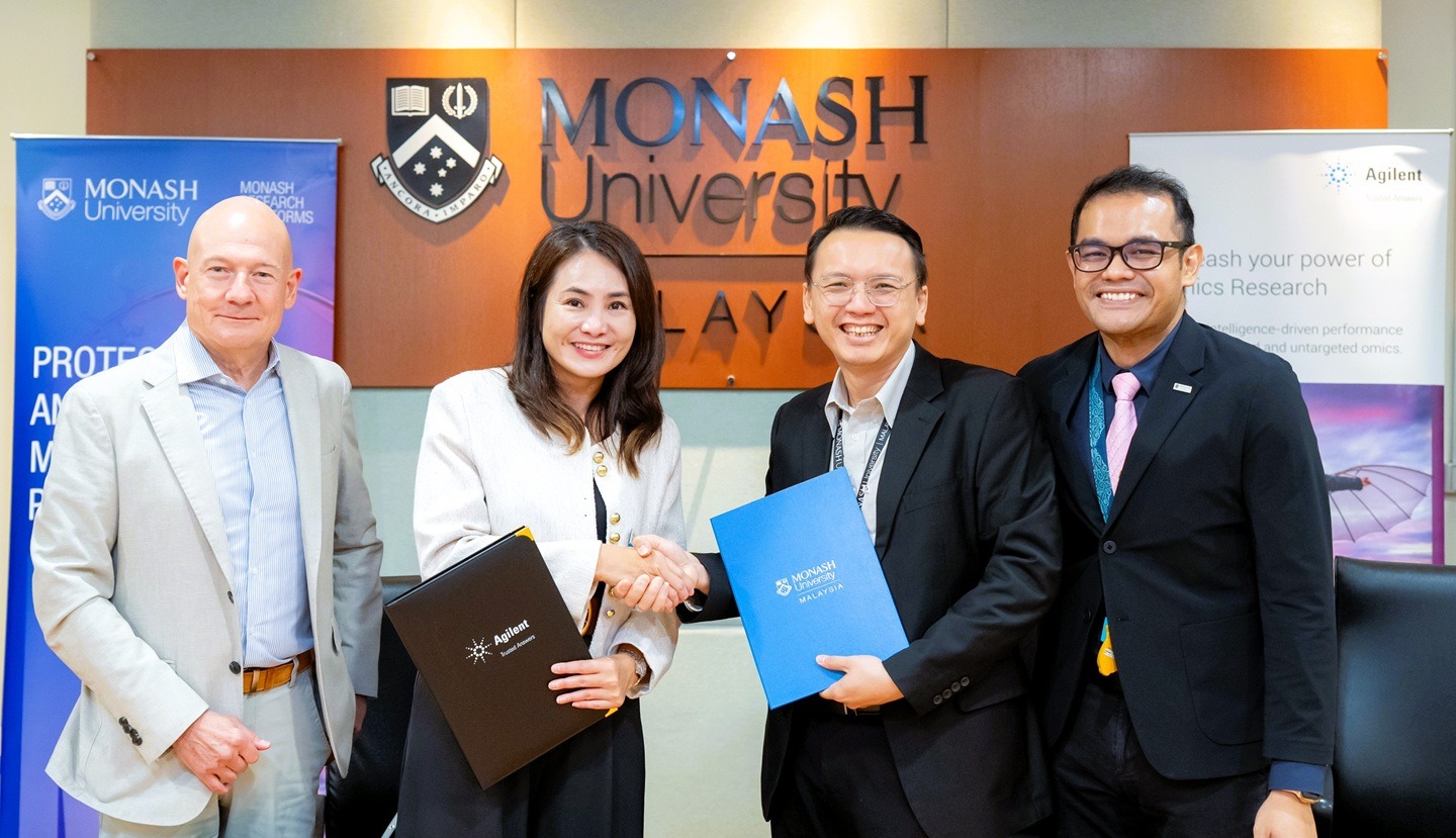 Agilent and Monash University Malaysia to set up biodiscovery hub