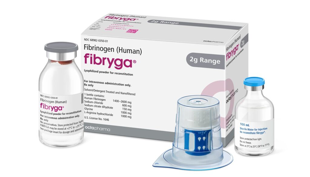 Octapharma receives FDA approval for new Fibryga formulation in AFD